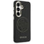 Guess Perforated Logo MagSafe – Samsung Galaxy S26 dėklas (juodas)