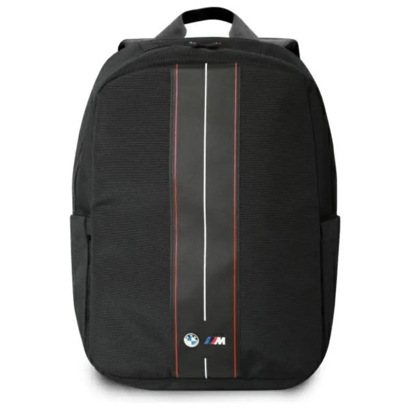BMW Nylon Red Stripe – kuprinė nešiojamam kompiuteriui 16" (juoda)