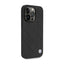 BMW Leather Quilted dėklas, skirtas iPhone 14 Pro (juodas)