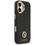 Guess Grained Strass Logo MagSafe – dėklas iPhone 17 (juodas)