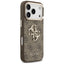 Guess 4G Big 4G Classic Logo – dėklas iPhone 17 Pro (rudas / auksinis)