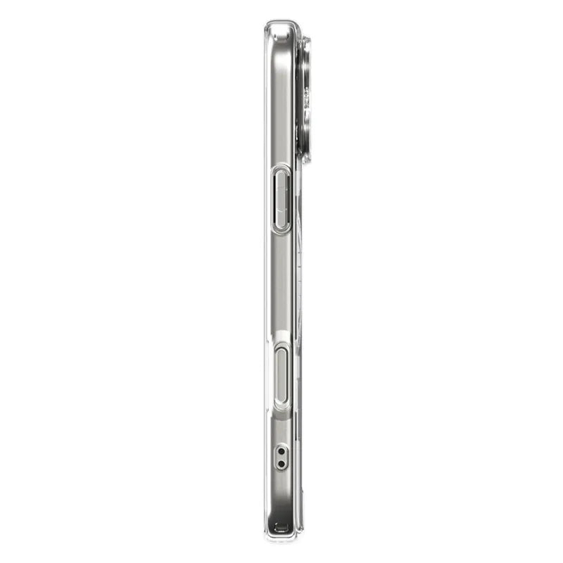 Spigen Ultra Hybrid Mag MagSafe – Dėklas iPhone 17 Pro Max (Skaidrus/Grafitinis)