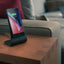 XVIDA greitojo įkrovimo stalinio įkrovimo stovas – indukcinis įkroviklis Samsung Quick Charge 2.0 (juodas)