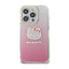 Hello Kitty IML Gradient Electrop Kitty Head - iPhone 15 Pro Max dėklas (rožinis)