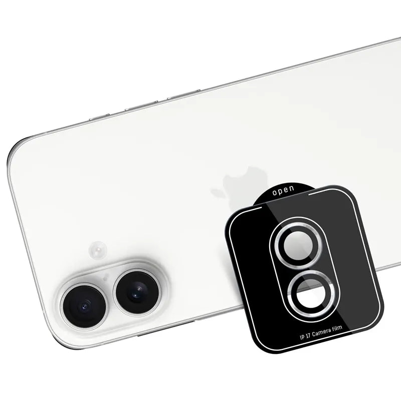3mk Lens Protection Pro – kameros objektyvo stiklas, skirtas iPhone 17 (skaidrus)