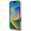 Guess Grained Big 4G Logo Small Classic Logo – dėklas iPhone 16 Pro (rožinis)