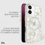 Case-Mate Floral Gems MagSafe – dėklas „iPhone 16 Plus“ (auksinis)
