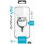 Speck Presidio Perfect-Clear Grip MagSafe – dėklas iPhone 16 Pro Max (skaidrus / chromuota apdaila / Serene Silver)
