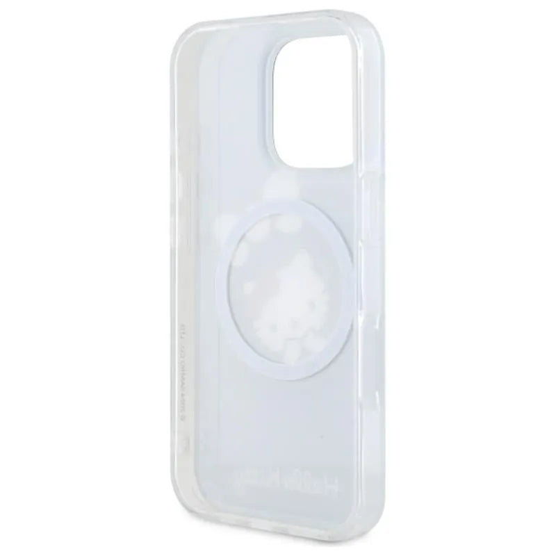 Hello Kitty IML Fun Bow MagSafe – Dėklas iPhone 16 Pro Max (juodas)