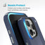 Speck Presidio2 Grip ClickLock & MagSafe – dėklas iPhone 16 Pro Max (Coastal Blue / Dust Gray / White)