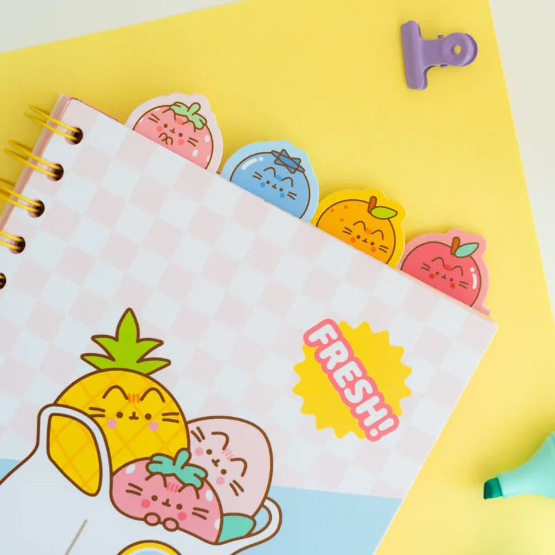 Pusheen – A5 užrašų knygelė / Užrašų knygelė iš Fruits kolekcijos