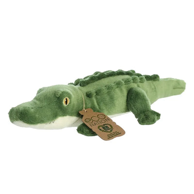 Eco Nation – Pliušinis žaislas / Jaukus aligatorius 36 cm, ekologiškas