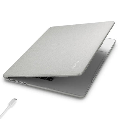 Spigen Urban Fit – dėklas MacBook Air 15" (M5/M4/M3/M2/2026-2023) (Heather Grey)