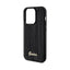 Guess Sequin Script Metal - dėklas iPhone 14 Pro Max (juodas)