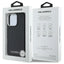 Karl Lagerfeld FW Metal Plate MagSafe - dėklas iPhone 16 Pro (juodas)
