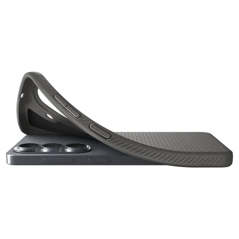 Spigen Liquid Air Mag MagSafe – dėklas Samsung Galaxy S26+ (Marble Gray)