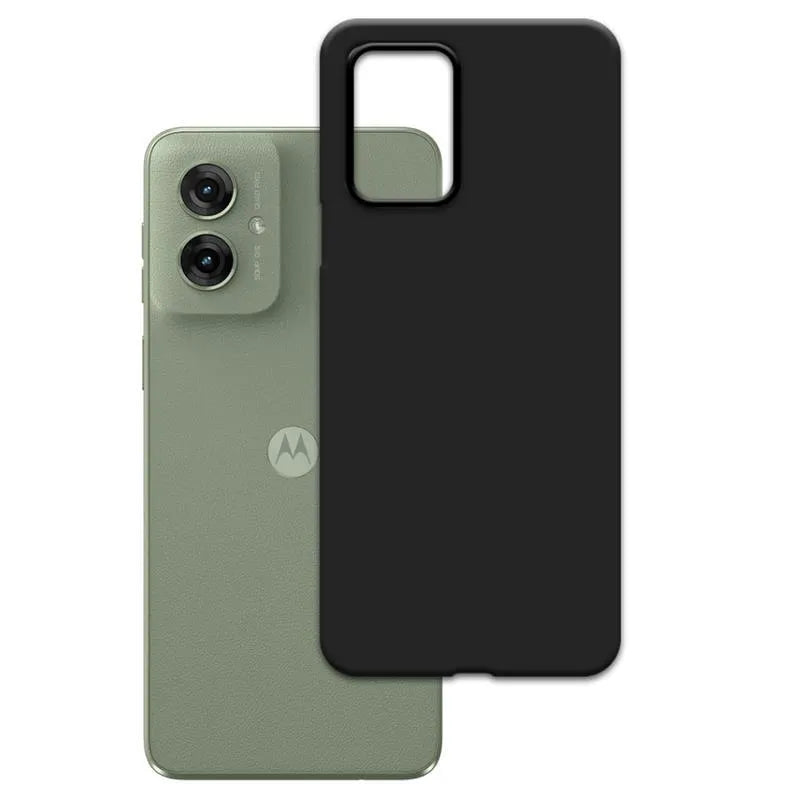 3mk Matt Case – Dėklas Motorola Moto G55 5G telefonui (Juodas)