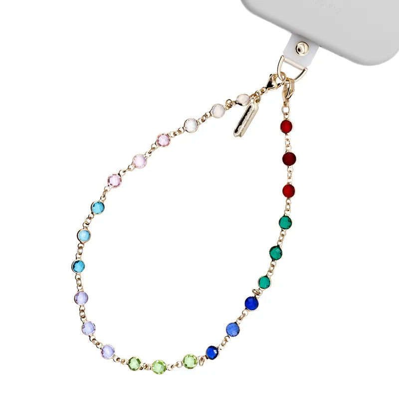 Crong Phone Charm – telefono pakabukas (Rainbow Gems)