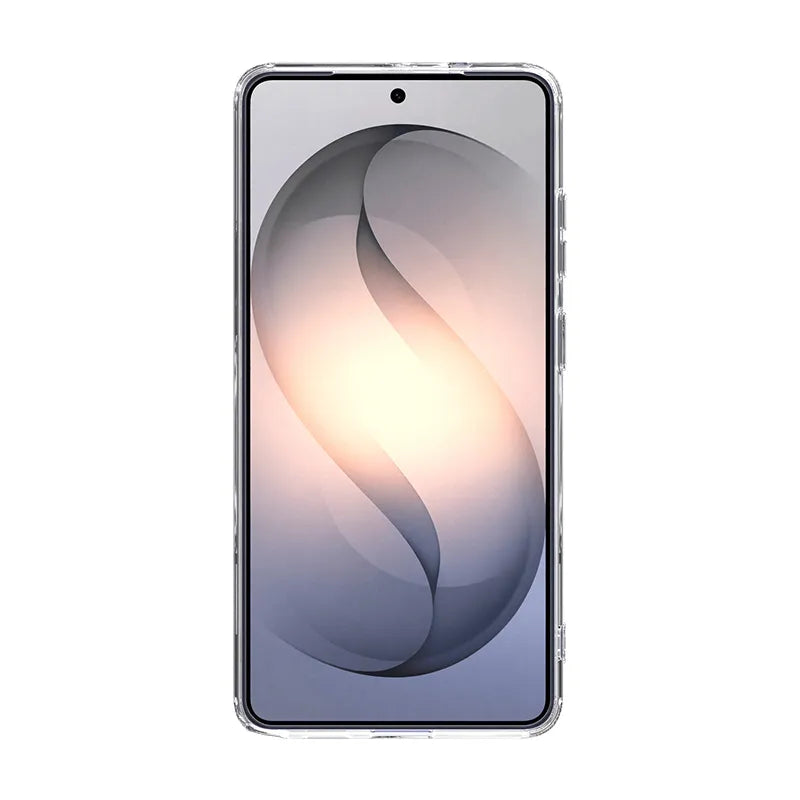 Crong Hybrid Clear Magnetic – MagSafe dėklas, skirtas Samsung Galaxy S26 Ultra (skaidrus)