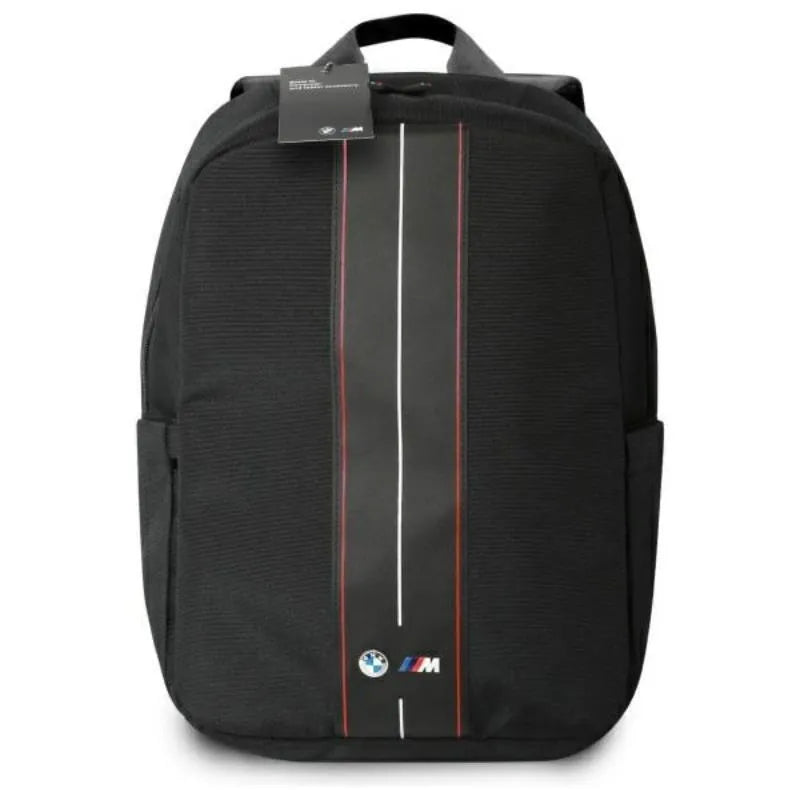BMW Nylon Red Stripe – kuprinė nešiojamam kompiuteriui 16" (juoda)
