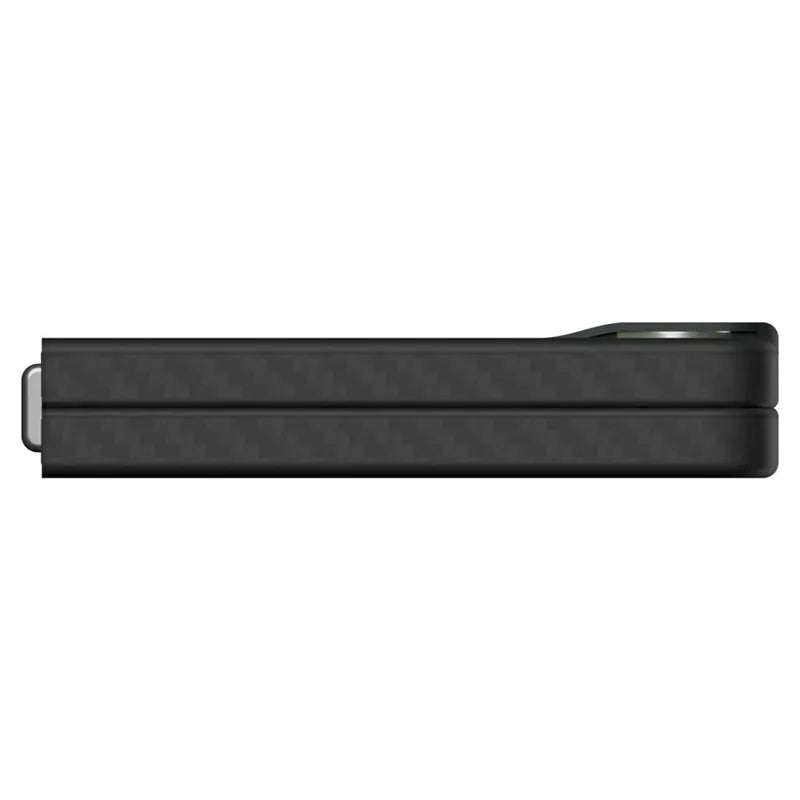 Spigen Airskin Aramid – dėklas Samsung Galaxy Z Flip 7 (juodas)