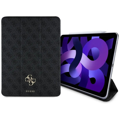 Guess Magnetic 4G Big Logo - dėklas iPad Air 13" M3 (2025) / iPad Air 13" M2 (2024) (juodas)
