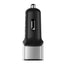 Nillkin Celerity automobilinis įkroviklis – 2x USB-A + 1x USB-C, 32W (sidabrinis)
