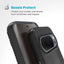 Speck Presidio2 Grip Magnet – Google Pixel 10 / Google Pixel 10 Pro dėklas (juodas / skalūno pilka)