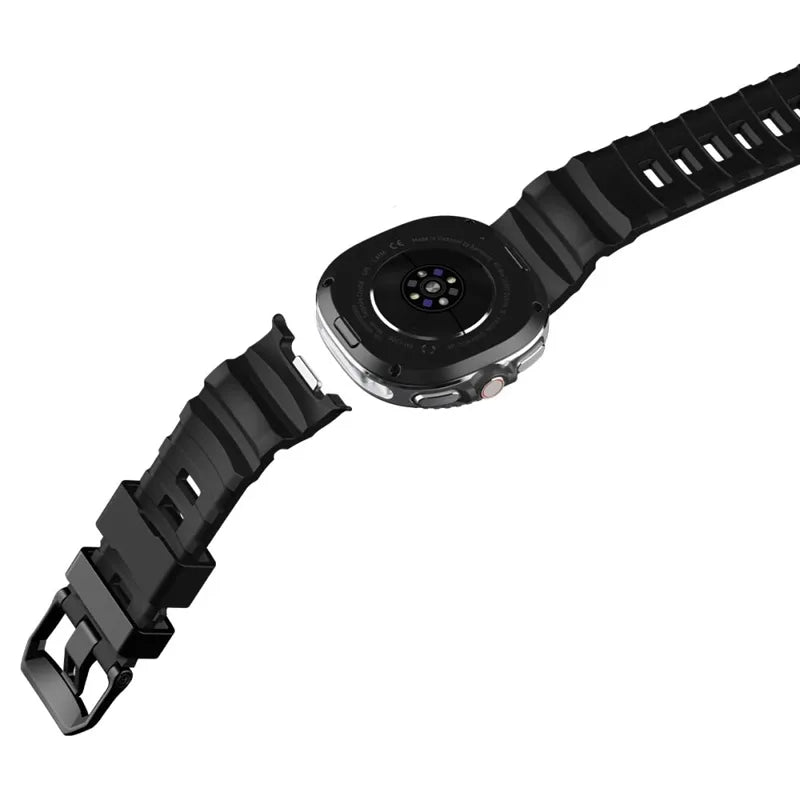 Spigen WBS2 – Apyrankė skirta Samsung Galaxy Watch 8 / 8 Classic 40 / 44 / 46 mm (juoda)
