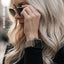 Crong Milano Steel – nerūdijančio plieno apyrankė, skirta Apple Watch 38/40/41/42 mm (šampaninė)