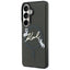 Karl Lagerfeld IML KC Script MagSafe – Samsung Galaxy S26 dėklas (juodas)