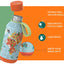 Quokka Solid Kids su dirželiu – 330 ml nerūdijančio plieno termo gertuvė su dirželiu (Jungle)