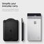 Spigen Urban Fit Wallet MagSafe – magnetinė piniginė (juoda)