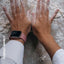 Crong Liquid – „Apple Watch“ apyrankė 38/40/41/42 mm (purvinos rožinės spalvos)