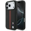 BMW M Perforated Stripe Logo MagSafe – iPhone 17 Pro dėklas (raudonas)