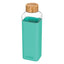 Quokka Storm - stiklinis vandens butelis 700 ml (turkio spalvos)
