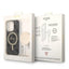 „Guess“ rinkinys „Bundle Pack MagSafe 4G“ – dėklo „iPhone 14 Pro“ ir „MagSafe“ įkroviklio komplektas (juodas/auksinis)