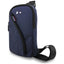 BMW Nylon Pocket & Metal Logo - Crossbody telefono krepšys (tamsiai mėlynas)