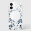 Kate Spade New York Protective Gems MagSafe – dėklas iPhone 16 (Flowerbed Blue)