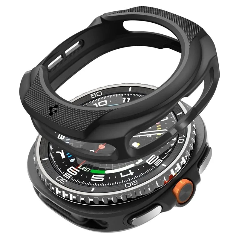 Spigen Liquid Air – dėklas Samsung Galaxy Watch 8 Classic 46 mm (matinė juoda)