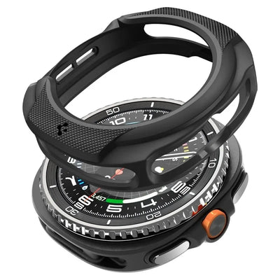Spigen Liquid Air – dėklas Samsung Galaxy Watch 8 Classic 46 mm (matinė juoda)