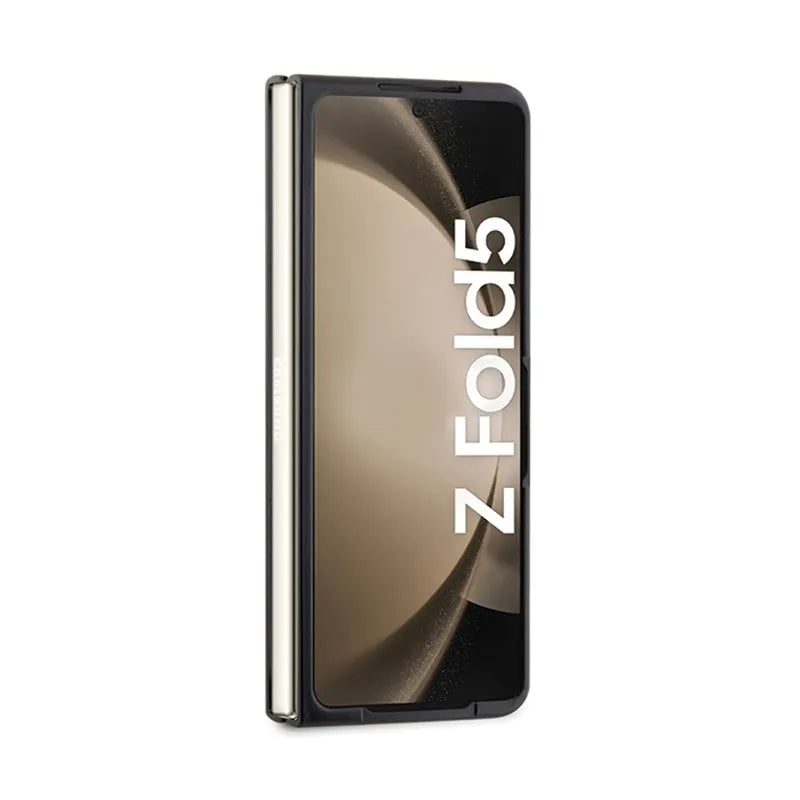 BMW Signature Logo Imprint – dėklas Samsung Galaxy Z Fold 5 (juodas)