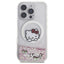 Hello Kitty Liquid Glitter Sweet Kitty Bows MagSafe – dėklas iPhone 16 Pro (baltas)