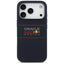Red Bull Silicone Horizontal Centered Logo MagSafe - iPhone 17 Pro dėklas (tamsiai mėlynas)