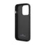 BMW Leather Quilted dėklas, skirtas iPhone 14 Pro (juodas)