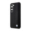 BMW Leather Textured & Stripe – dėklas Samsung Galaxy S23+ (juodas)