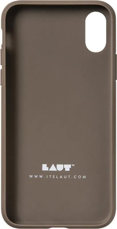Laut PINNACLE – dėklas iPhone XR su natūralia mediena (riešutmedis)