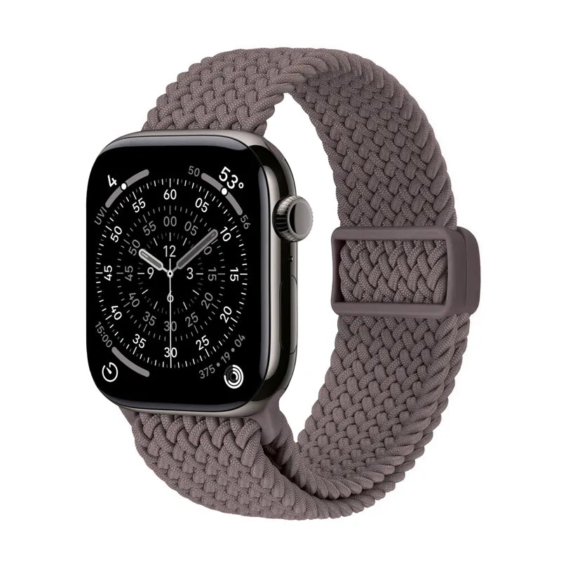 Crong Wave Band – pintas dirželis Apple Watch 44/45/46/49 mm (rudos spalvos)