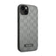 Karl Lagerfeld Saffiano Mono Metal Logo – dėklas iPhone 14 Plus (pilkas)
