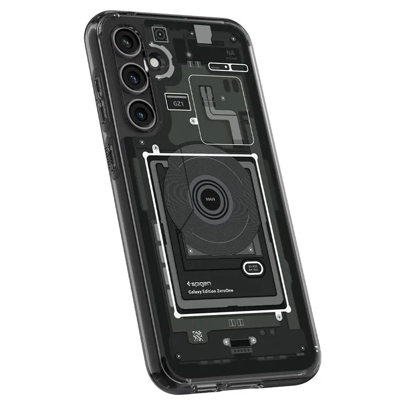 Spigen Ultra Hybrid – dėklas, skirtas Samsung Galaxy S23 FE (Zero One)
